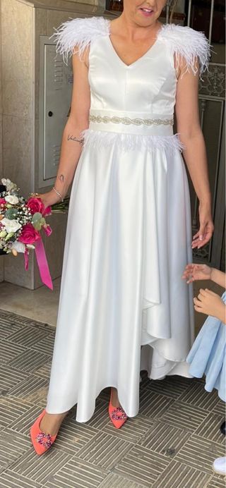 Vestido de boda civil