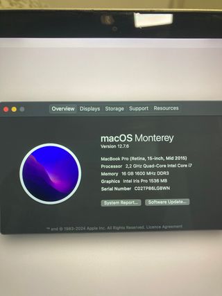 Macbook Pro 15 Retina
