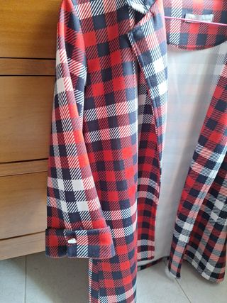Chaqueta de cuadros