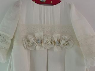 Vestido de comunion  cancan y tiara