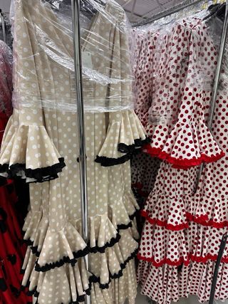 Vestido flamenca lunares