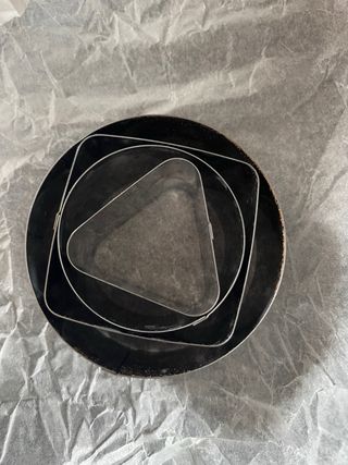 Tescoma Moldes De Emplatar, 4 Pzs Acero inoxidable