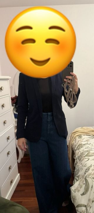 Americana azul marino