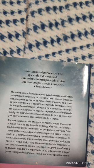 La estrella del Titanic: El escándalo que marcó una época. Un amor de película