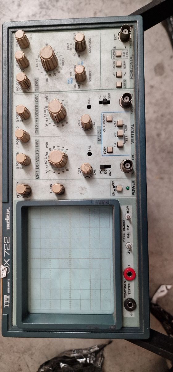 Osciloscopios, miras, emuladores de radi