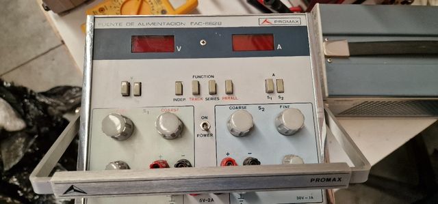 Osciloscopios, miras, emuladores de radi