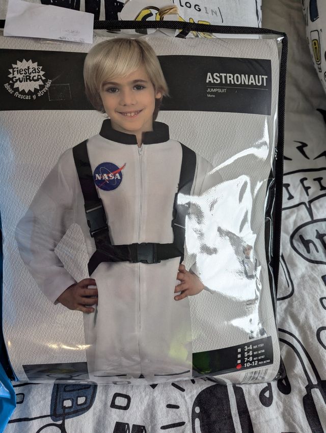 Disfraz astronauta niño 10-12 años.