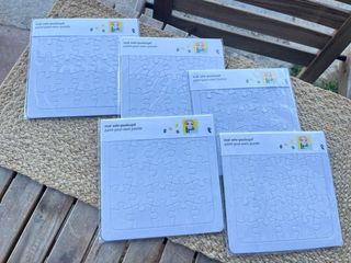 Lote de puzzles para pintar  Manualidades