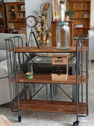 ESTANTERIA DE DISEÑO MUEBLE INDUSTRIAL