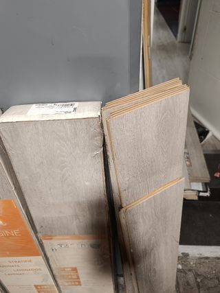 Suelo laminado de madera de 6mm