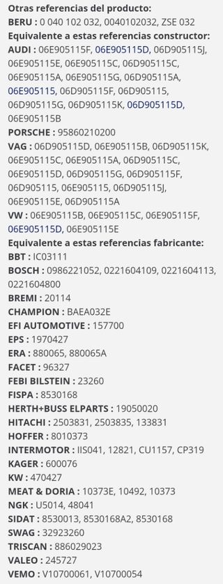 Bobina de Encendido Bosch 0221604800