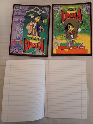 Conte dacula - 3 quaderni lotto