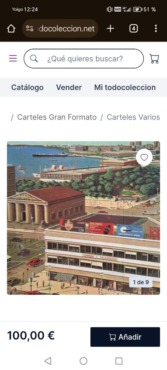 Vecchio poster di La Ciudad