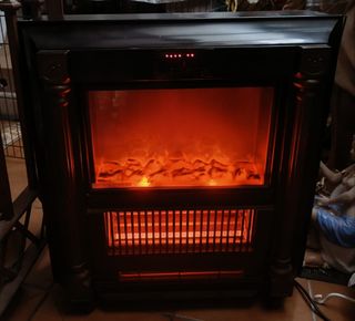 CHIMENEA ELÉCTRICA CON MANDO