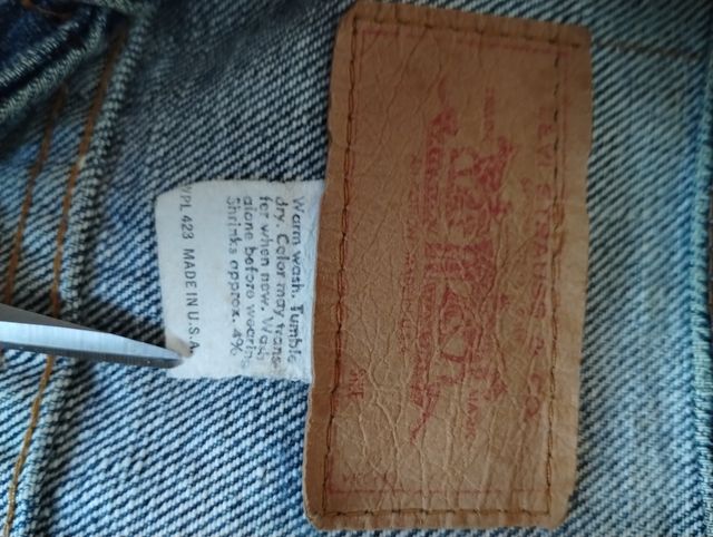 Chaqueta Levi's Trucker anos 70