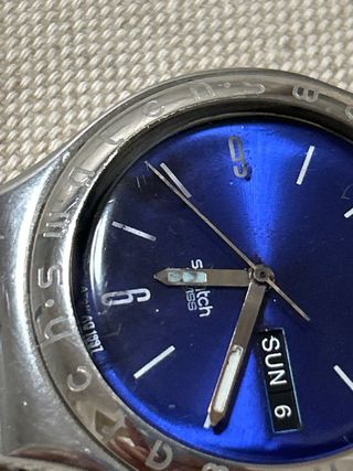 Swatch blu