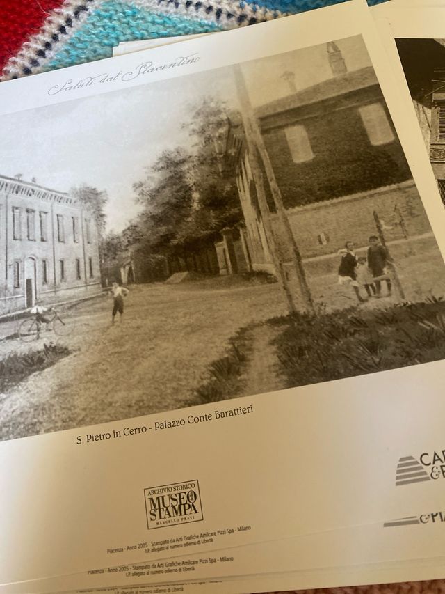 Vecchie vedute di Piacenza e provincia