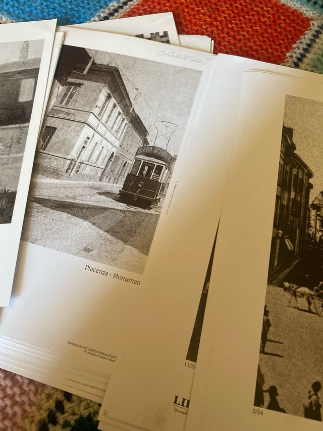 Vecchie vedute di Piacenza e provincia