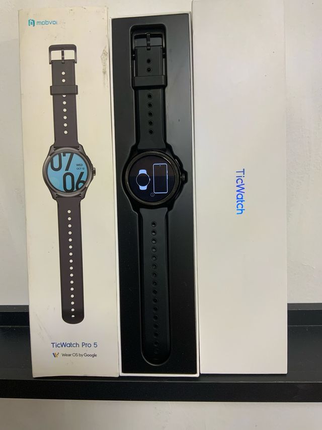 Ticwatch Pro 5 Android Smartwatch negro