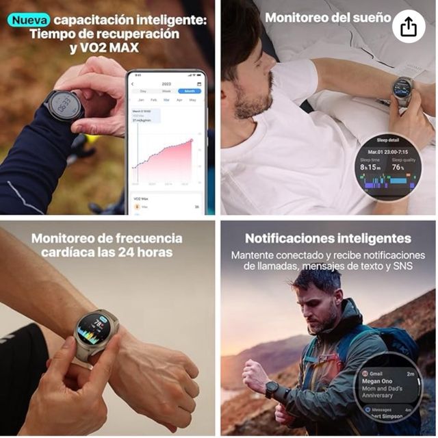 Ticwatch Pro 5 Android Smartwatch negro