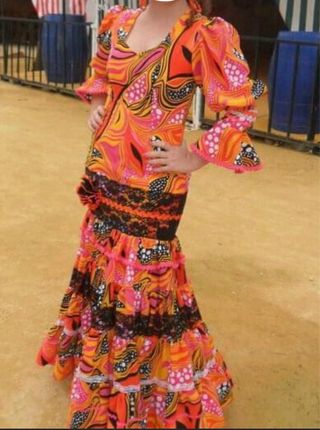 Traje de flamenca
