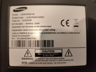 Televisión Samsung 32 pulgadas FullHD