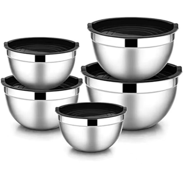 Cuencos 5 Juego de Acero
