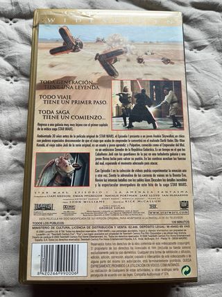 Star Wars 1 VHS