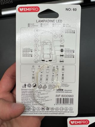 Lampadine led auto