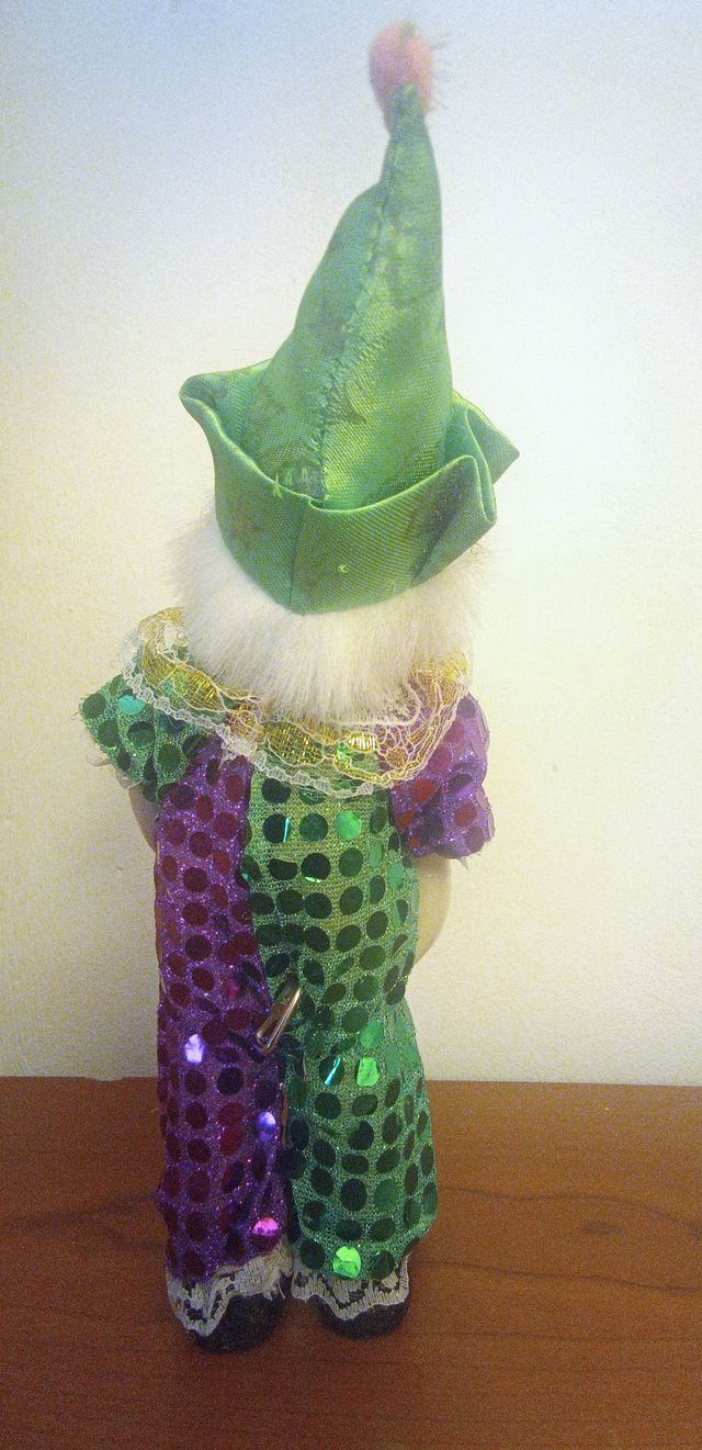 MUÑECO / MUÑECA PAYASO COLECCIÓN DE CUERDA