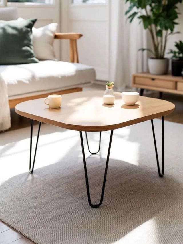 Juego de 4 patas Hairpin legs 40 cm 