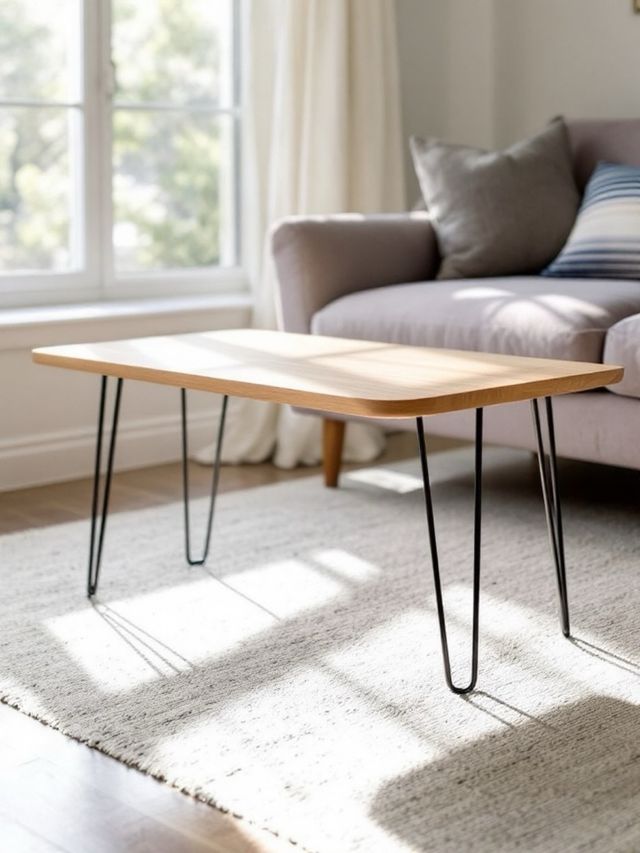 Juego de 4 patas Hairpin legs 40 cm 