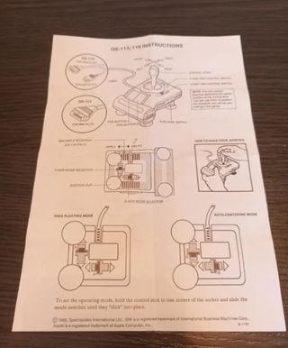Antiguo Mando Joystick QUICKSHOT QS-113 IBM