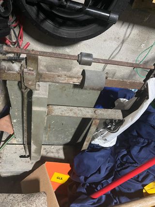 Báscula antigua para pesar