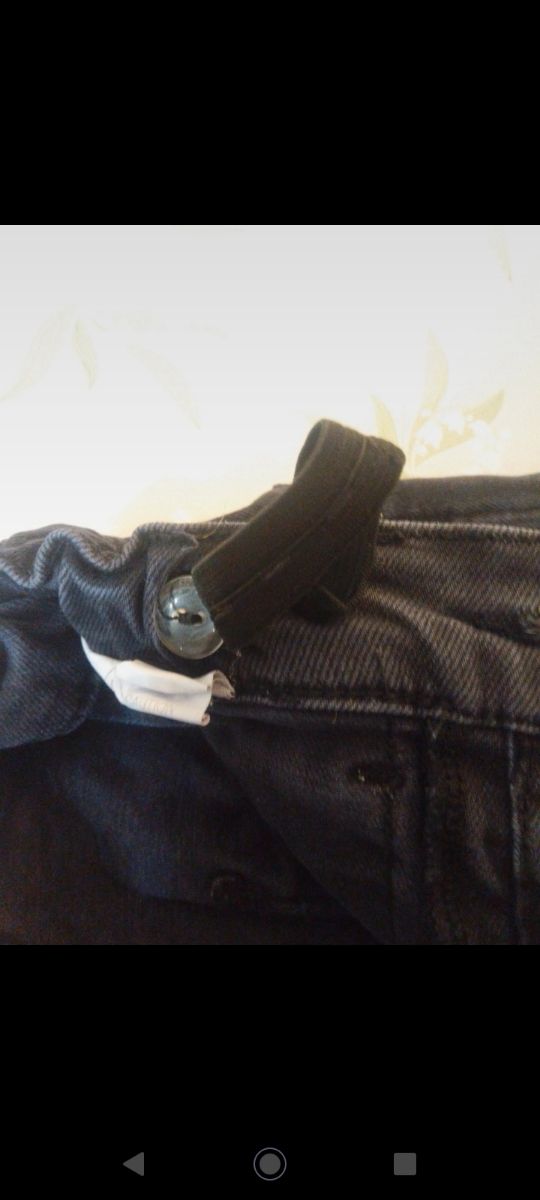 Jeans neri, ZARA, 8 anni-128 cm