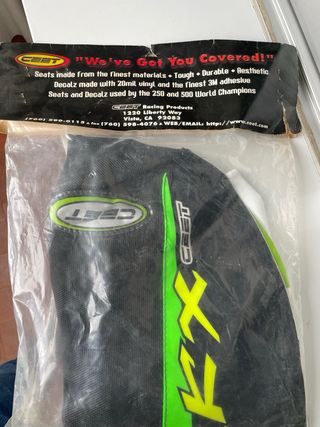 Funda asiento kawasaki kx 125 250 año 92 93