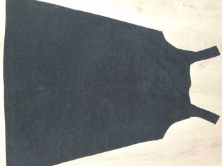 Peto negro pana mujer talla S