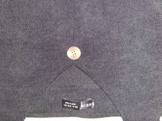 Peto negro pana mujer talla S