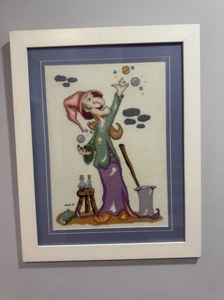 Cuadro punto de cruz