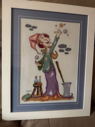 Cuadro punto de cruz