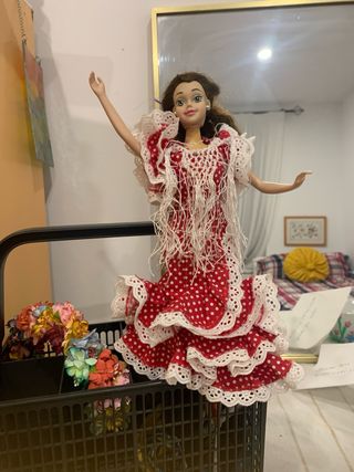 Traje flamenca barbie