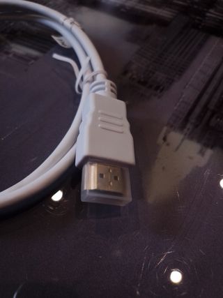 Cable HDMI fino  blanco 1 metro 