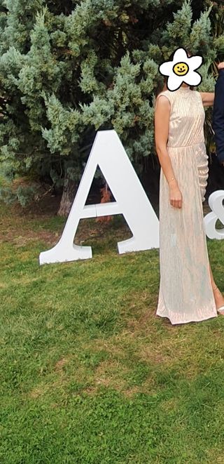 Vestido abalorios eventos especiales