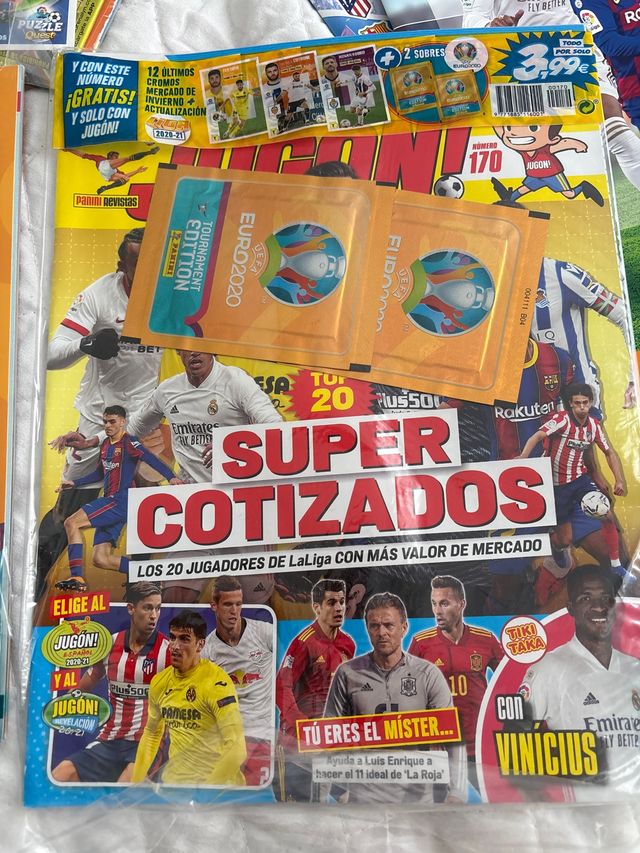 REVISTA JUGON 170 ALBUM EURO 2020