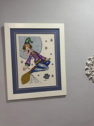 Cuadro punto de cruz.