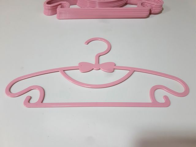 20 PERCHAS NUEVAS, COLOR ROSA