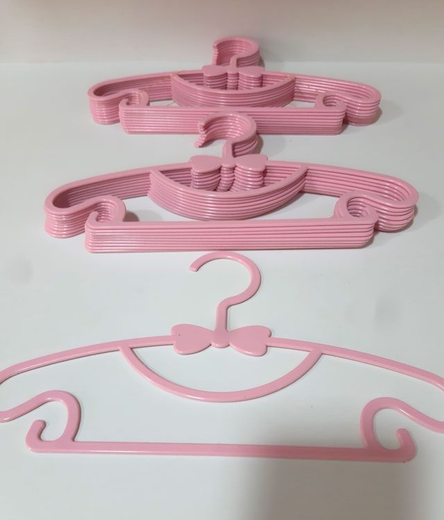 20 PERCHAS NUEVAS, COLOR ROSA