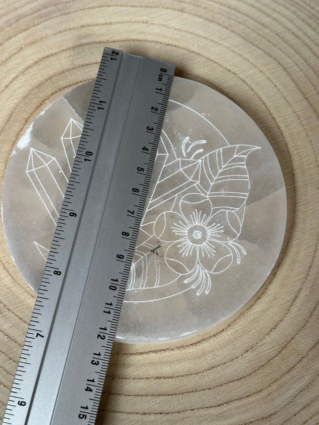 Piatto in selenite grande