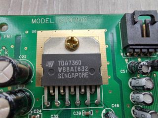 Tarjeta de sonido retro