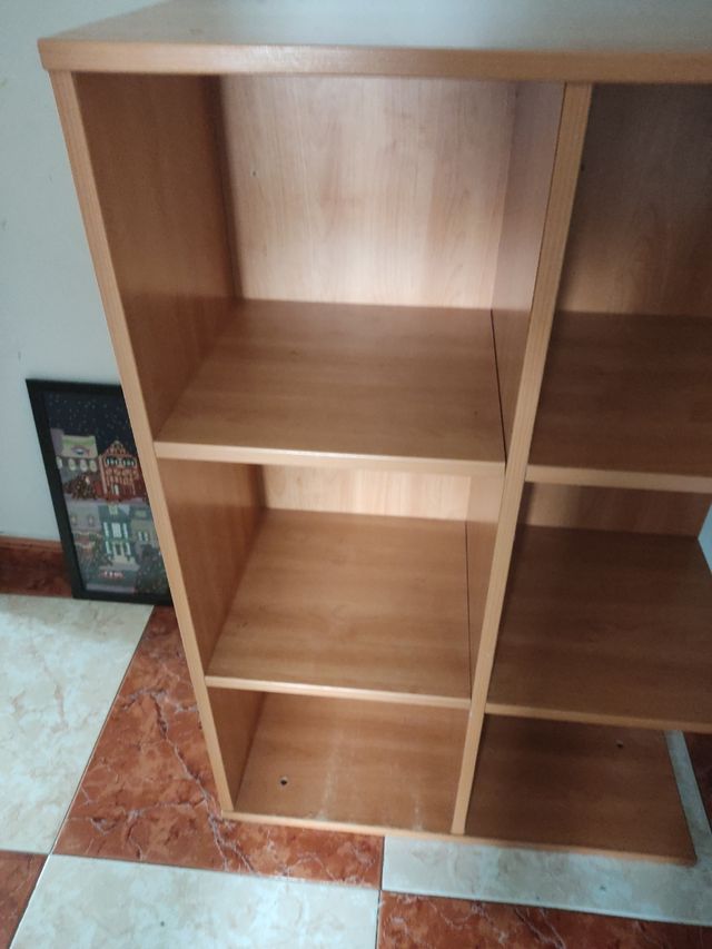 Estantería color cerezo